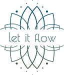 LOGO LET IT flow blue - green 150x128